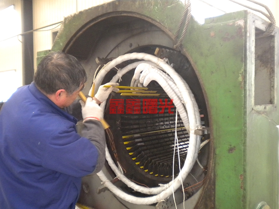YKS系列2000KW空水冷却高压电机大修全过程